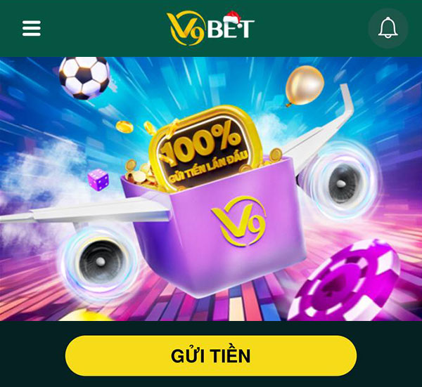 Gửi tiền V9bet