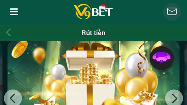 Rút tiền V9bet